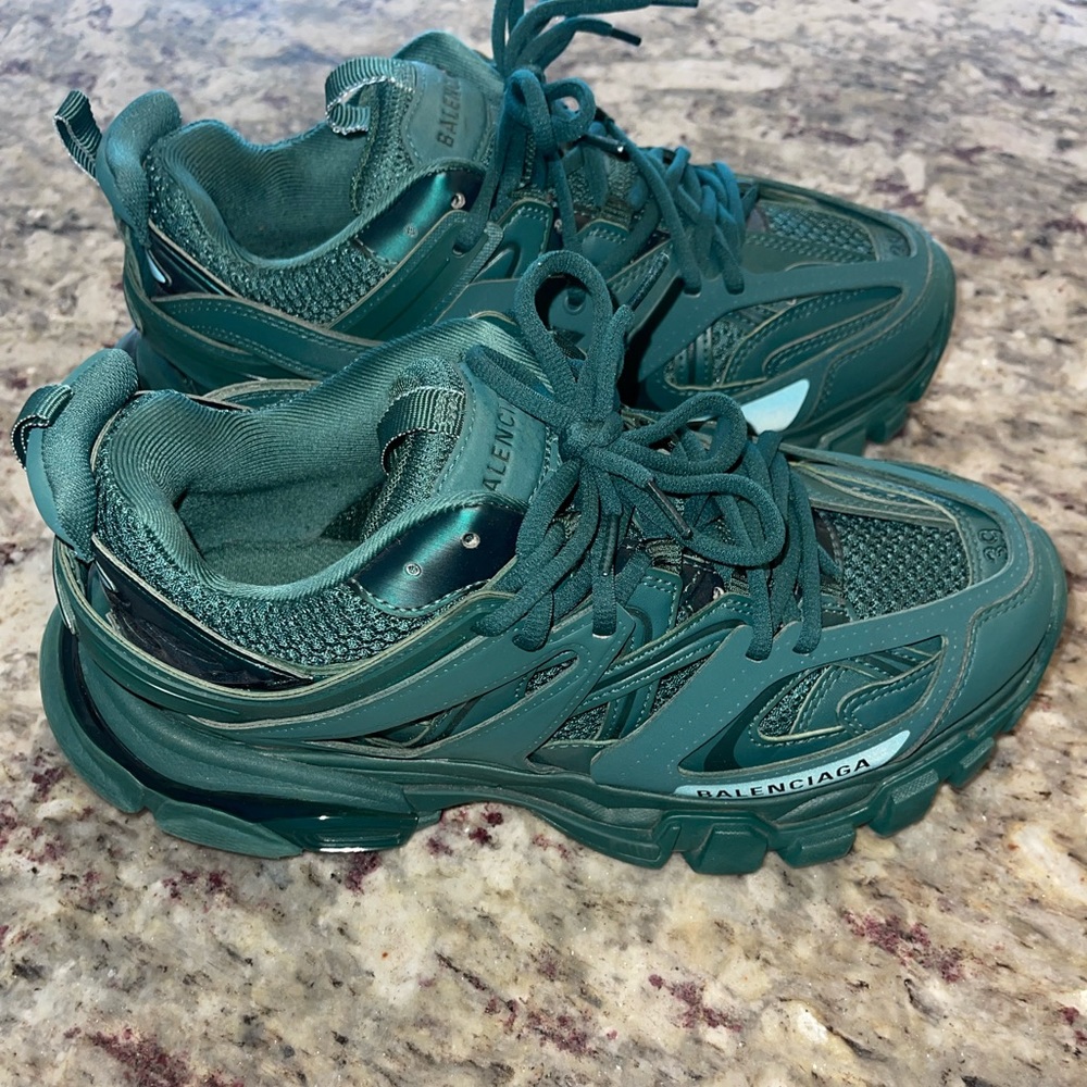 Balenciaga olive green size 39